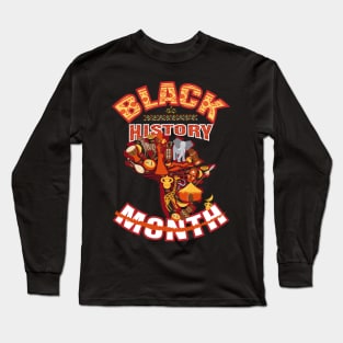 Black History Month - One Month Cant Hold Our History Long Sleeve T-Shirt